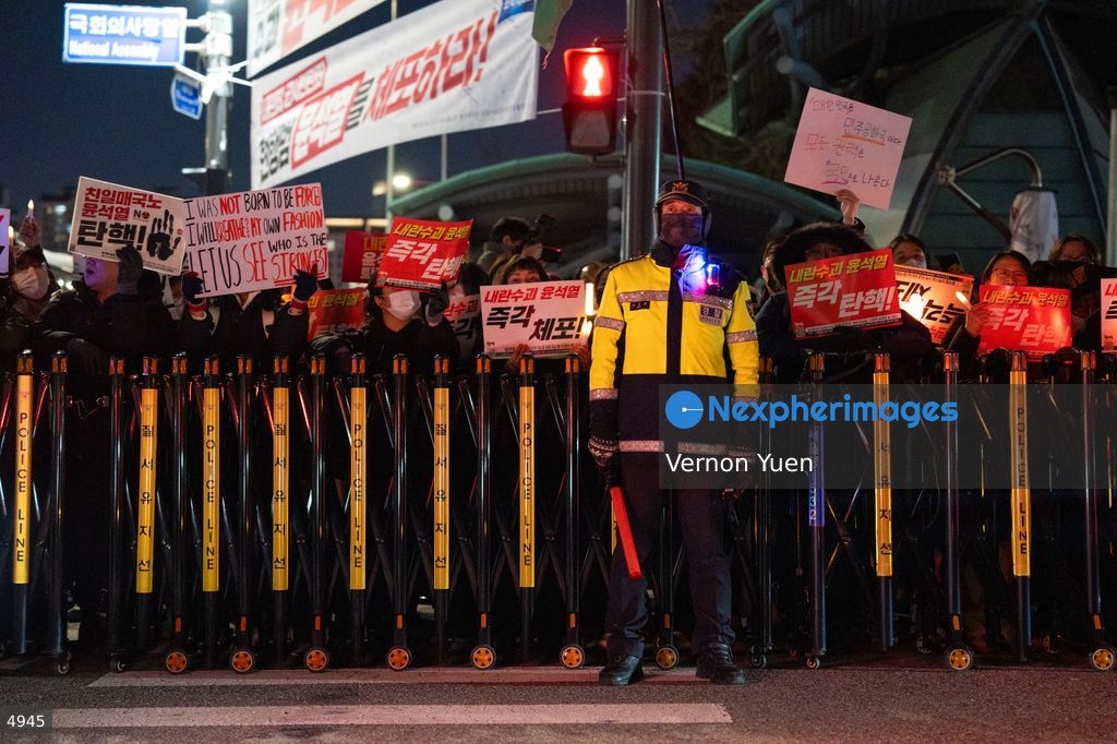 South Korea Protest Demanding President Yoon to be Impeached