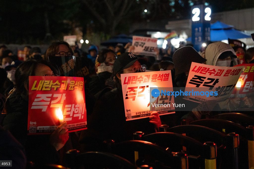 South Korea Protest Demanding President Yoon to be Impeached