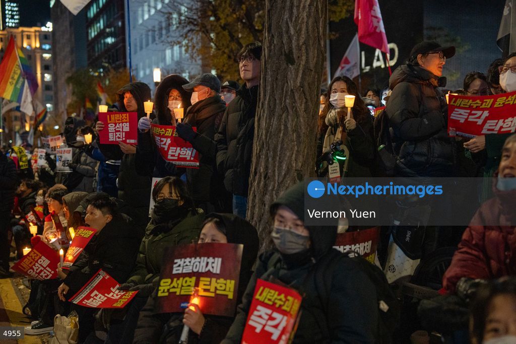 South Korea Protest Demanding President Yoon to be Impeached
