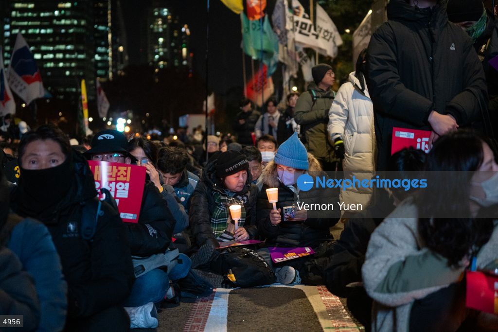 South Korea Protest Demanding President Yoon to be Impeached