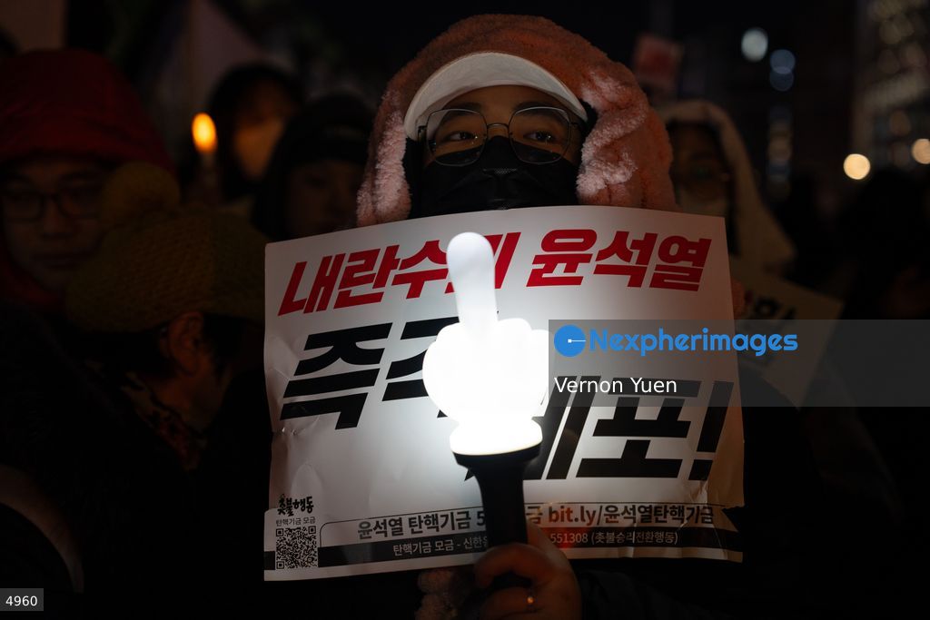 South Korea Protest Demanding President Yoon to be Impeached