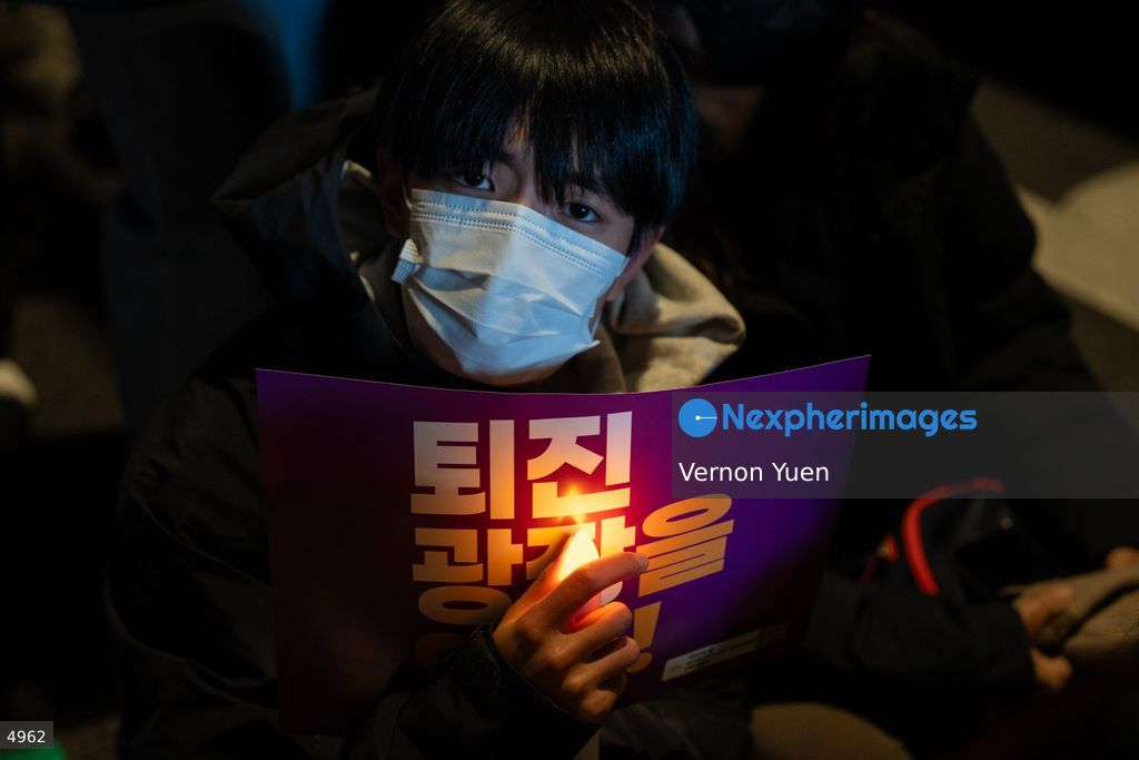 South Korea Protest Demanding President Yoon to be Impeached