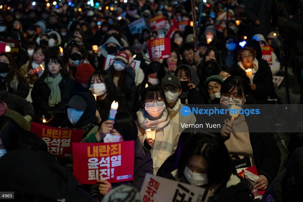 South Korea Protest Demanding President Yoon to be Impeached