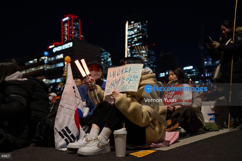 South Korea Protest Demanding President Yoon to be Impeached