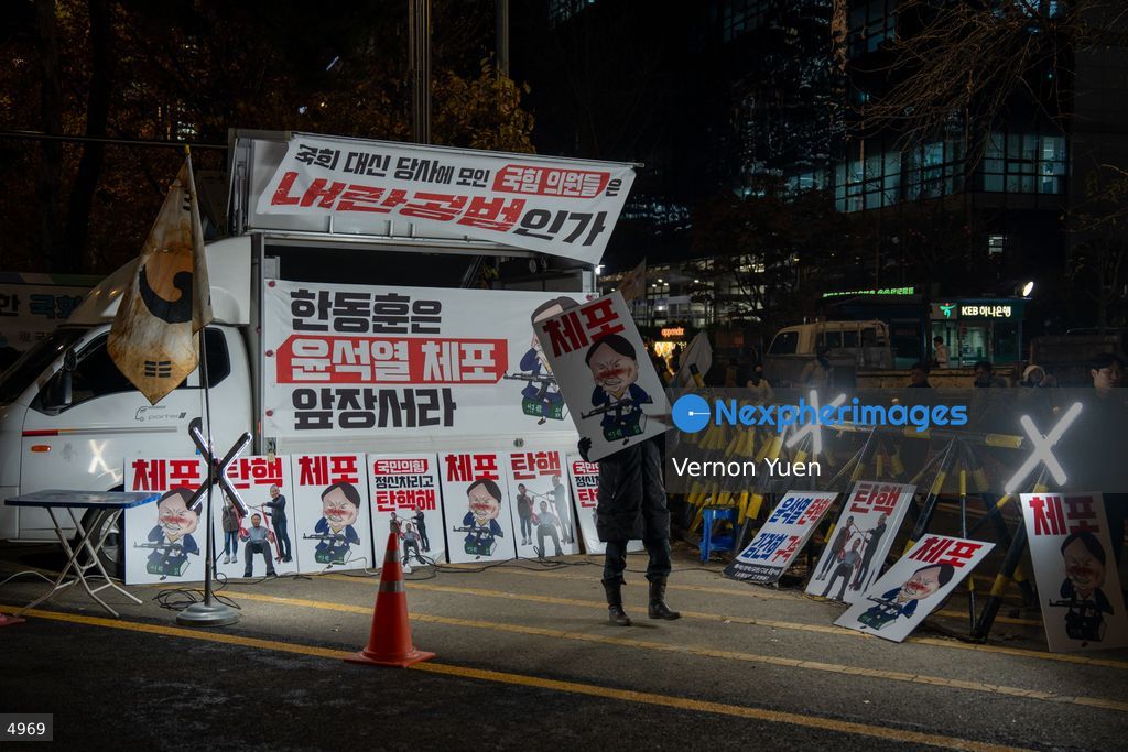 South Korea Protest Demanding President Yoon to be Impeached