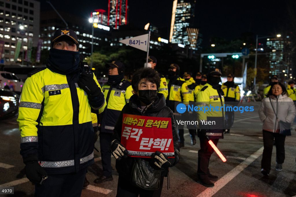 South Korea Protest Demanding President Yoon to be Impeached