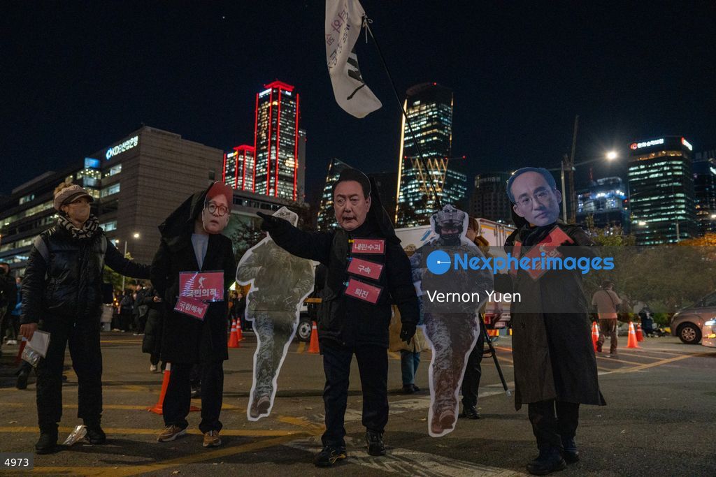 South Korea Protest Demanding President Yoon to be Impeached