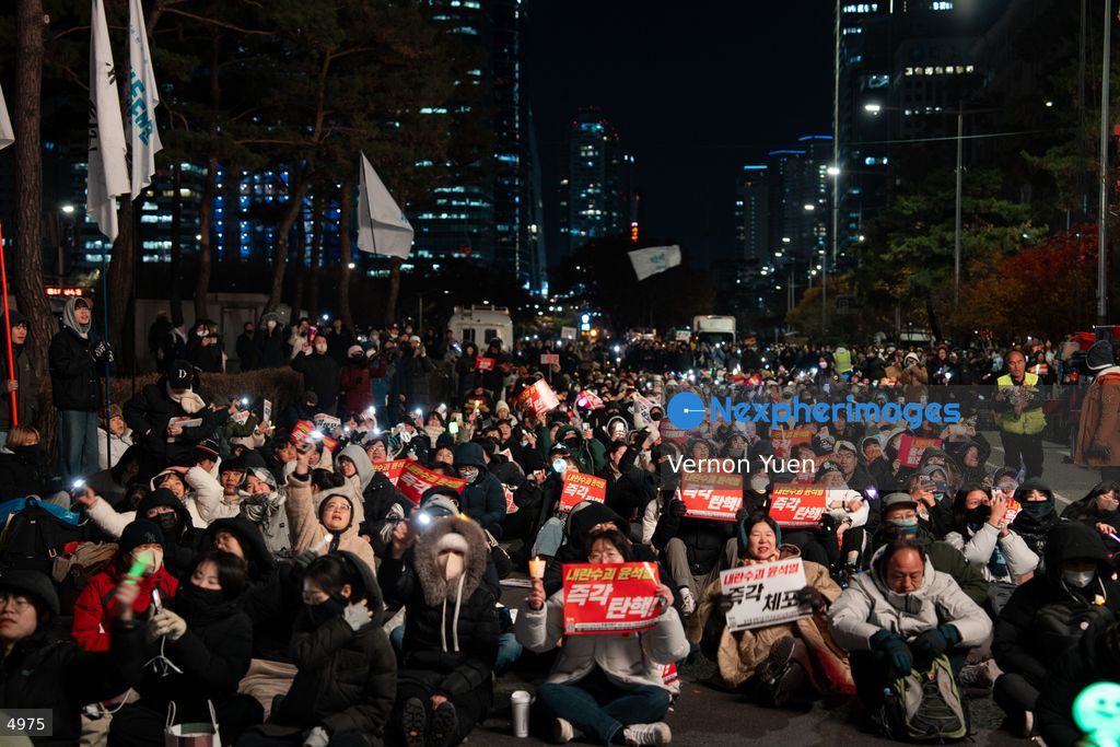 South Korea Protest Demanding President Yoon to be Impeached