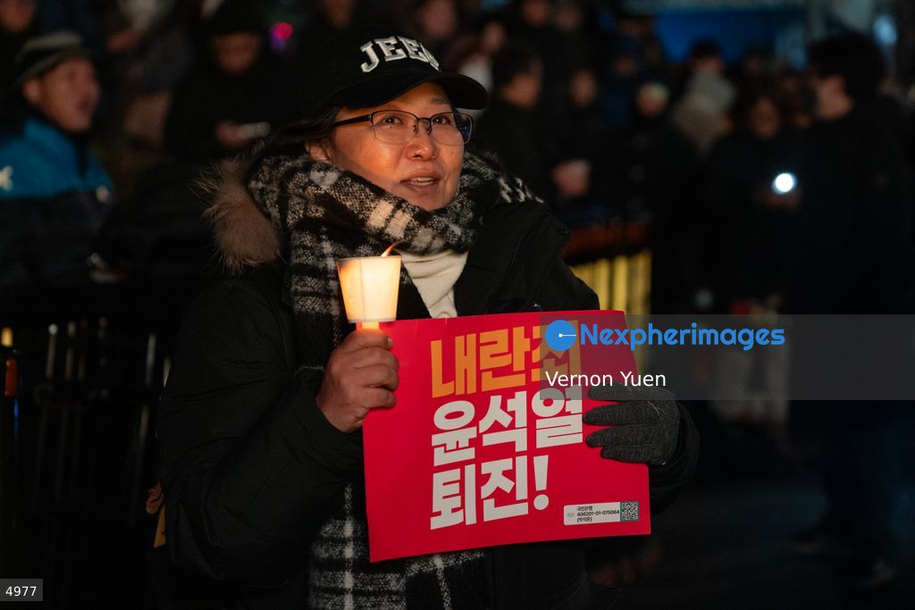 South Korea Protest Demanding President Yoon to be Impeached