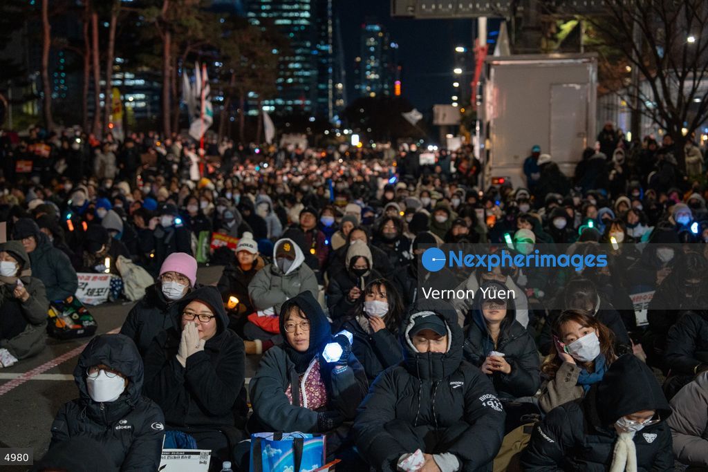 South Korea Protest Demanding President Yoon to be Impeached