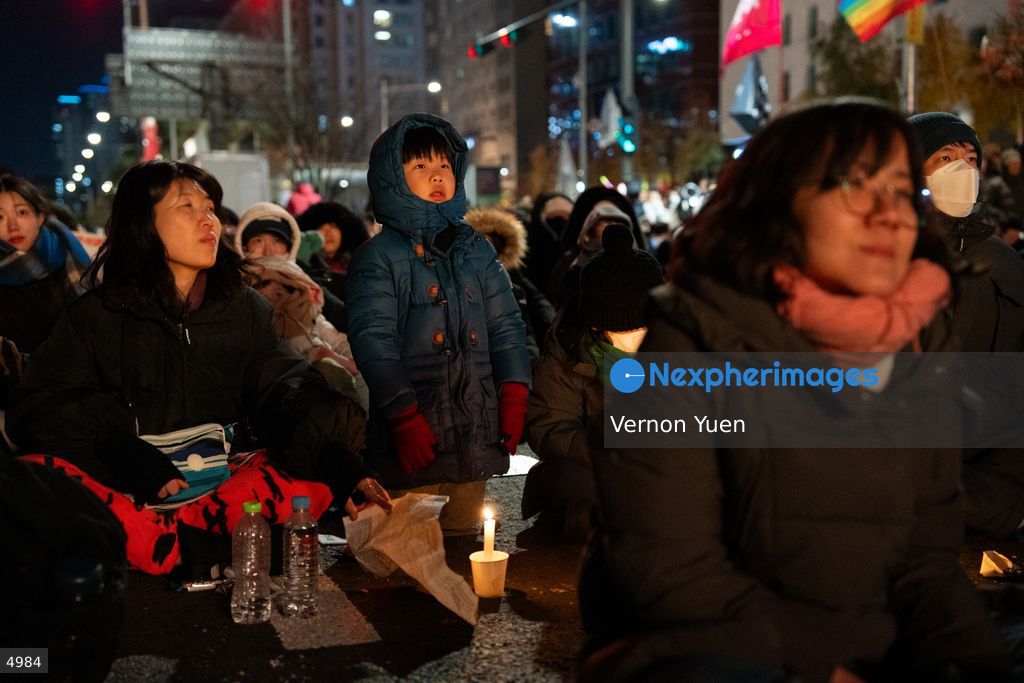 South Korea Protest Demanding President Yoon to be Impeached