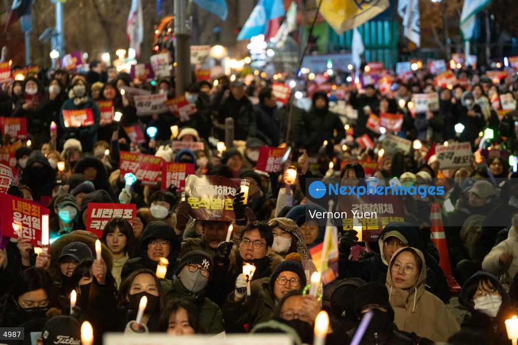 South Korea Protest Demanding President Yoon to be Impeached