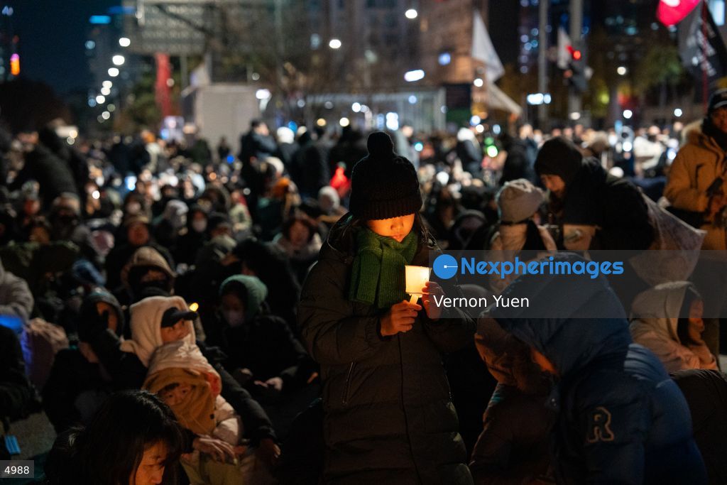 South Korea Protest Demanding President Yoon to be Impeached