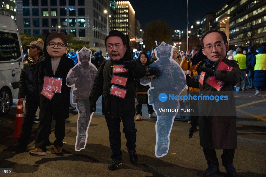 South Korea Protest Demanding President Yoon to be Impeached