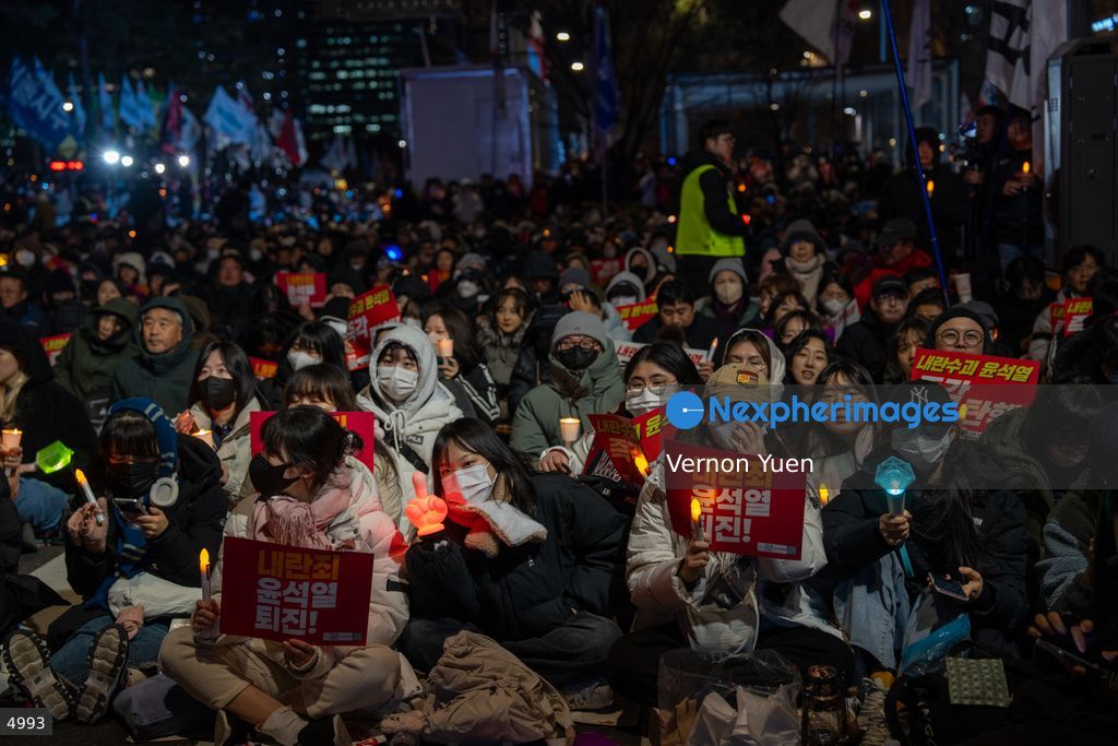 South Korea Protest Demanding President Yoon to be Impeached