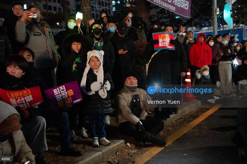 South Korea Protest Demanding President Yoon to be Impeached