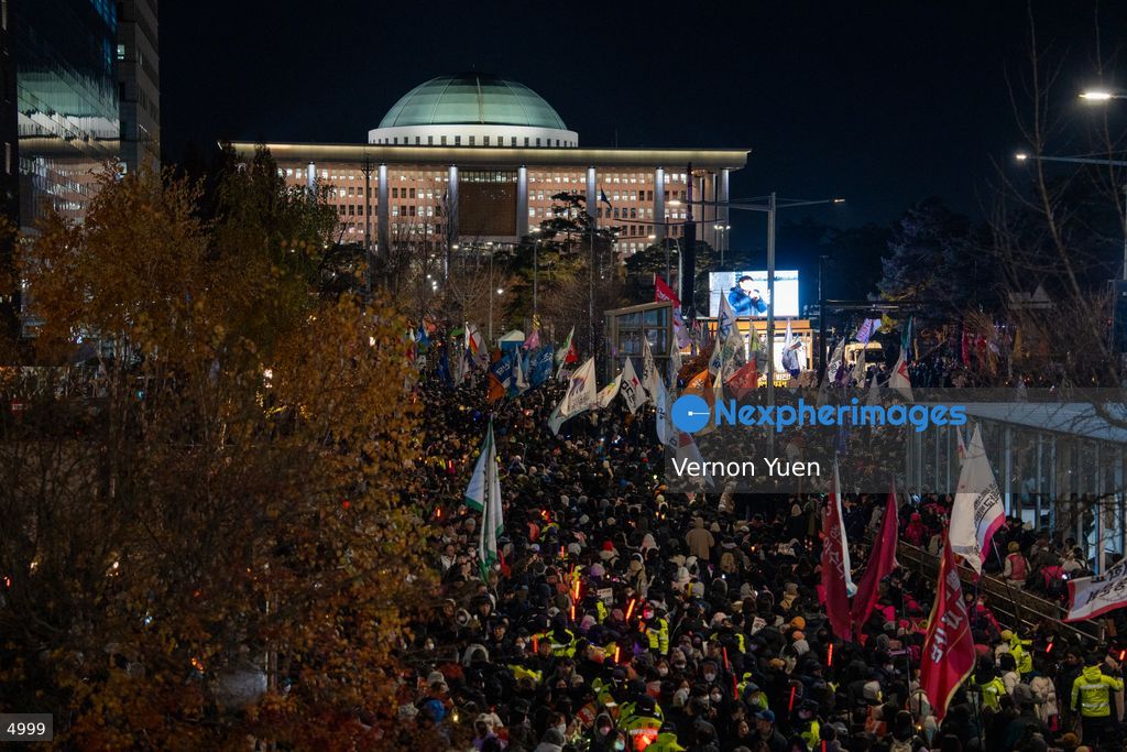 South Korea Protest Demanding President Yoon to be Impeached