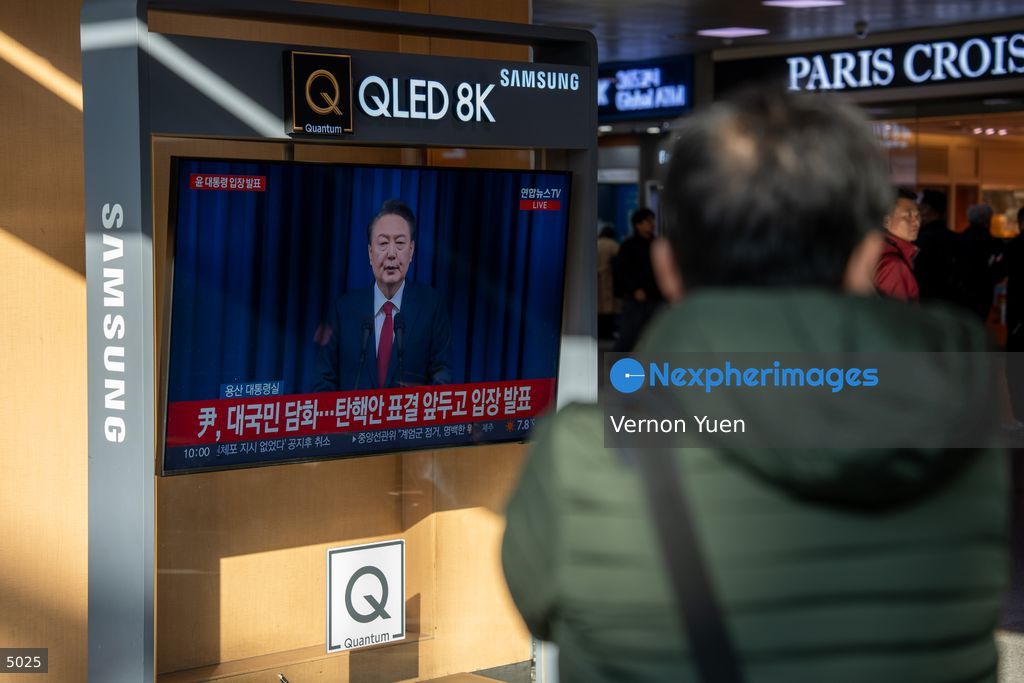 South Korean President Delivers Television Address to Nation