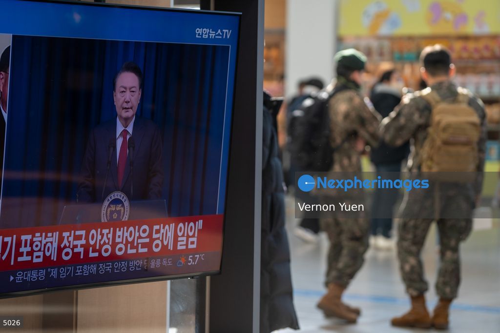 South Korean President Delivers Television Address to Nation