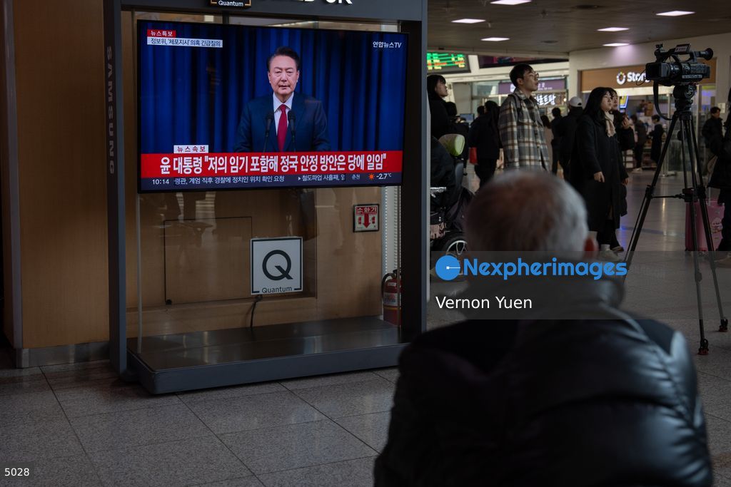 South Korean President Delivers Television Address to Nation