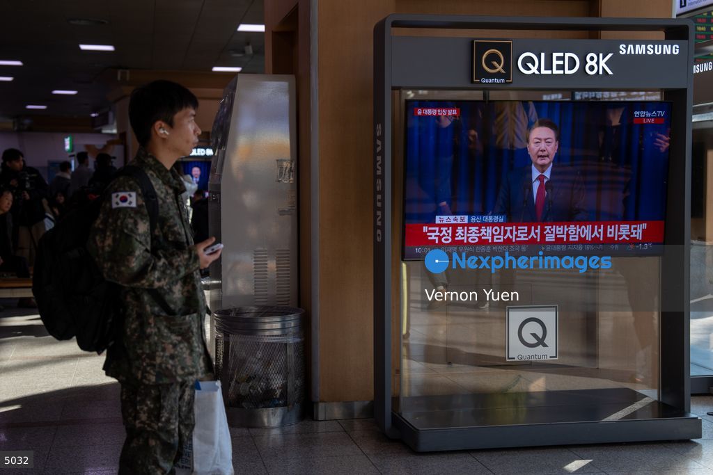 South Korean President Delivers Television Address to Nation