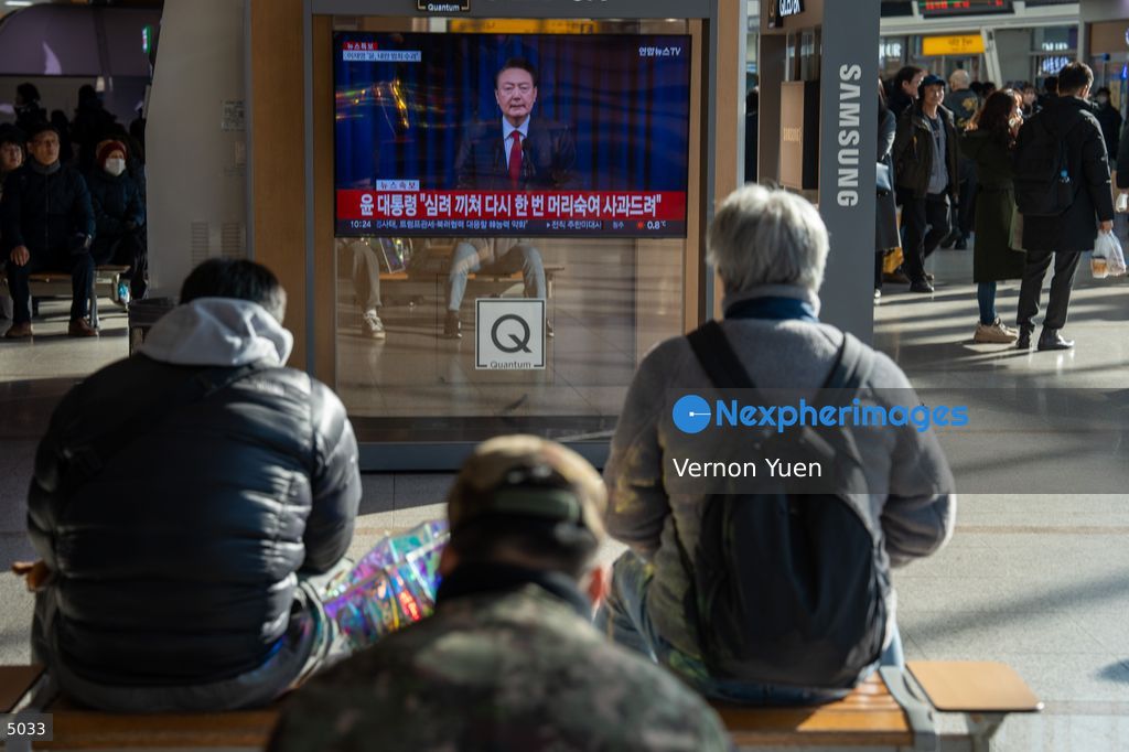 South Korean President Delivers Television Address to Nation