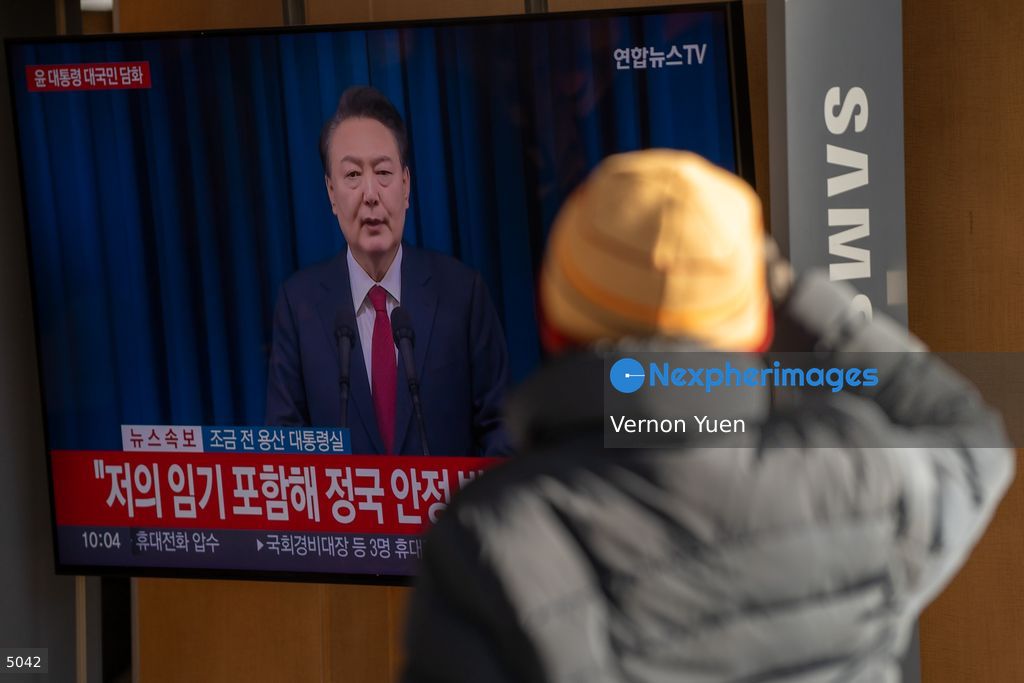 South Korean President Delivers Television Address to Nation