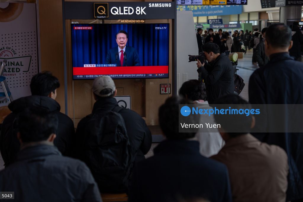 South Korean President Delivers Television Address to Nation