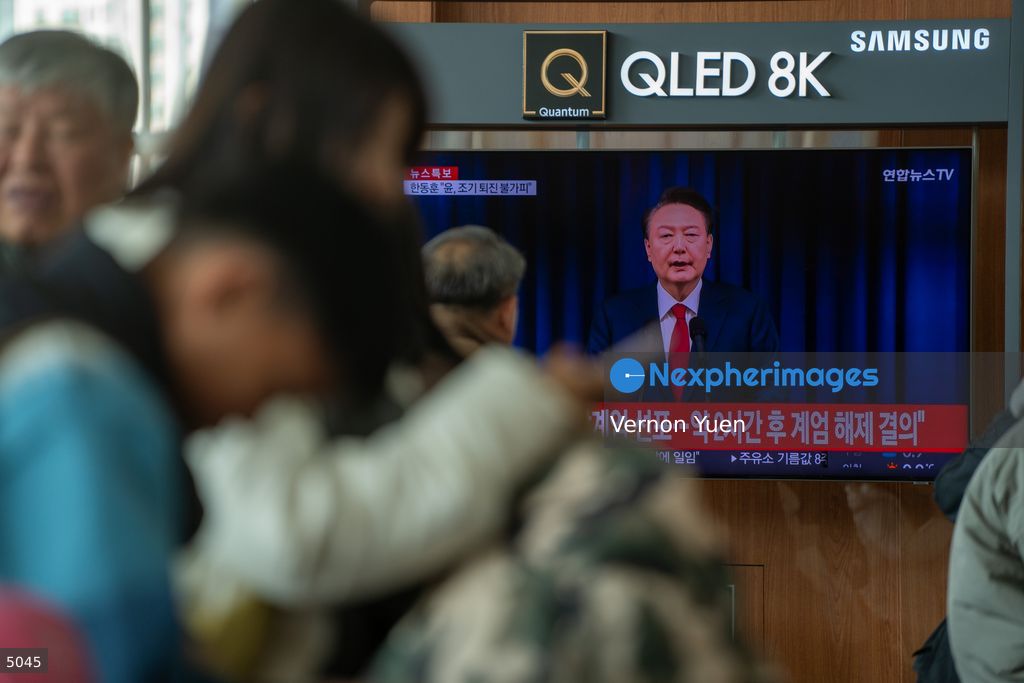 South Korean President Delivers Television Address to Nation