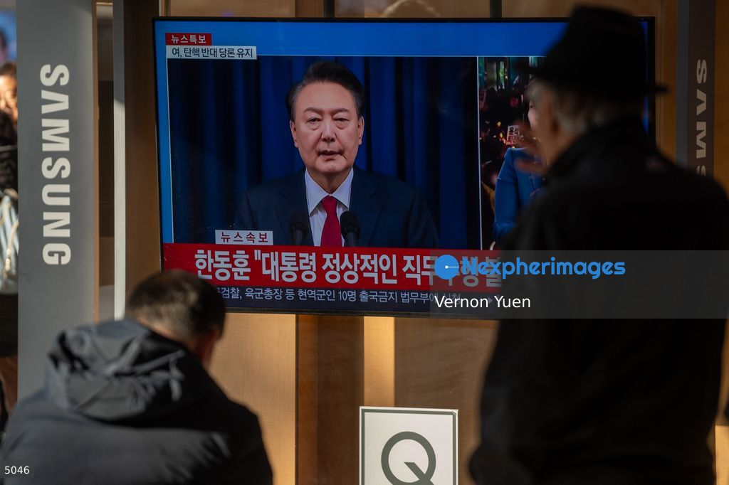 South Korean President Delivers Television Address to Nation