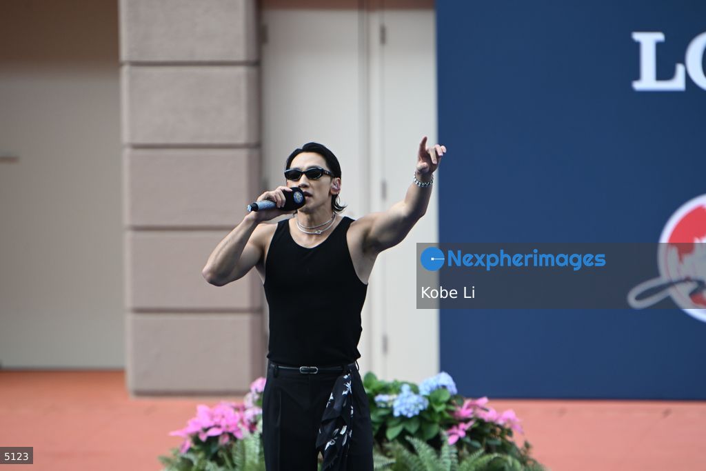 Korean star Rain attend event in Hong Kong Jockey Club