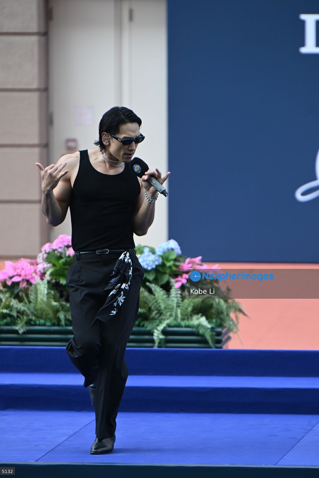 Korean star Rain attend event in Hong Kong Jockey Club
