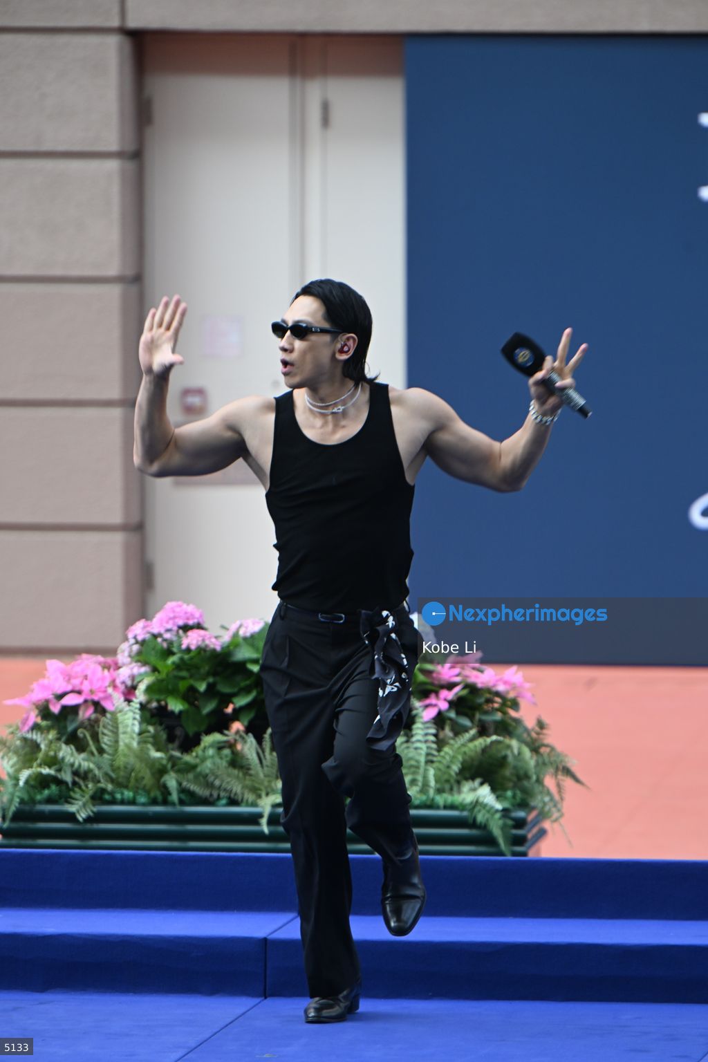 Korean star Rain attend event in Hong Kong Jockey Club