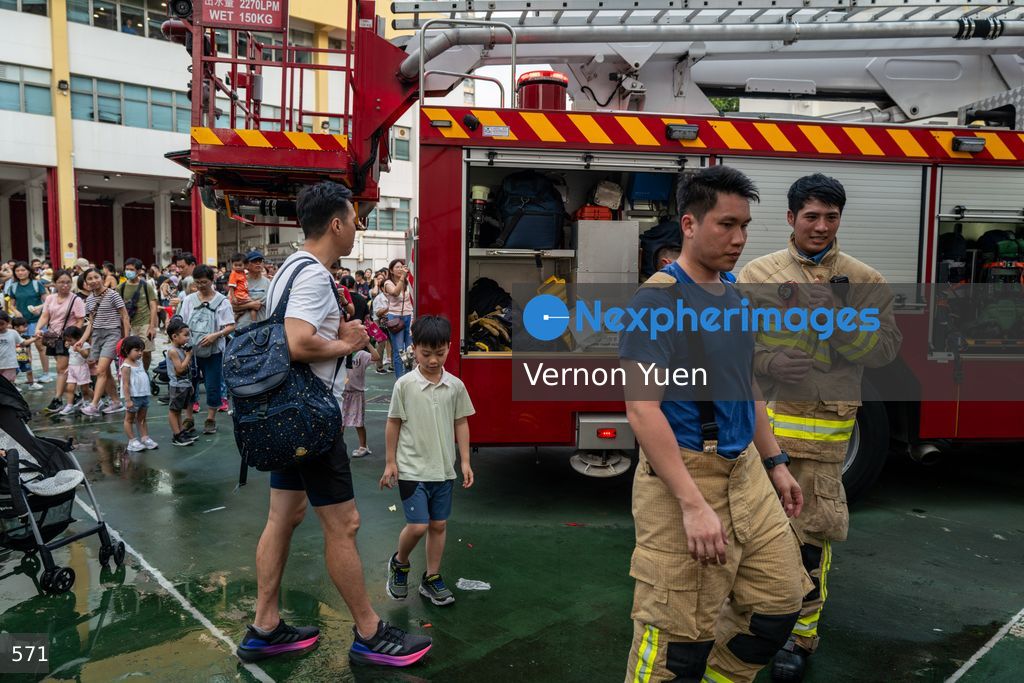 Hong Kong Fire Station Opening Day