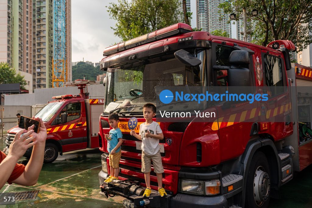 Hong Kong Fire Station Opening Day
