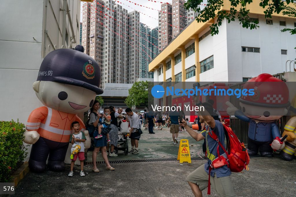 Hong Kong Fire Station Opening Day