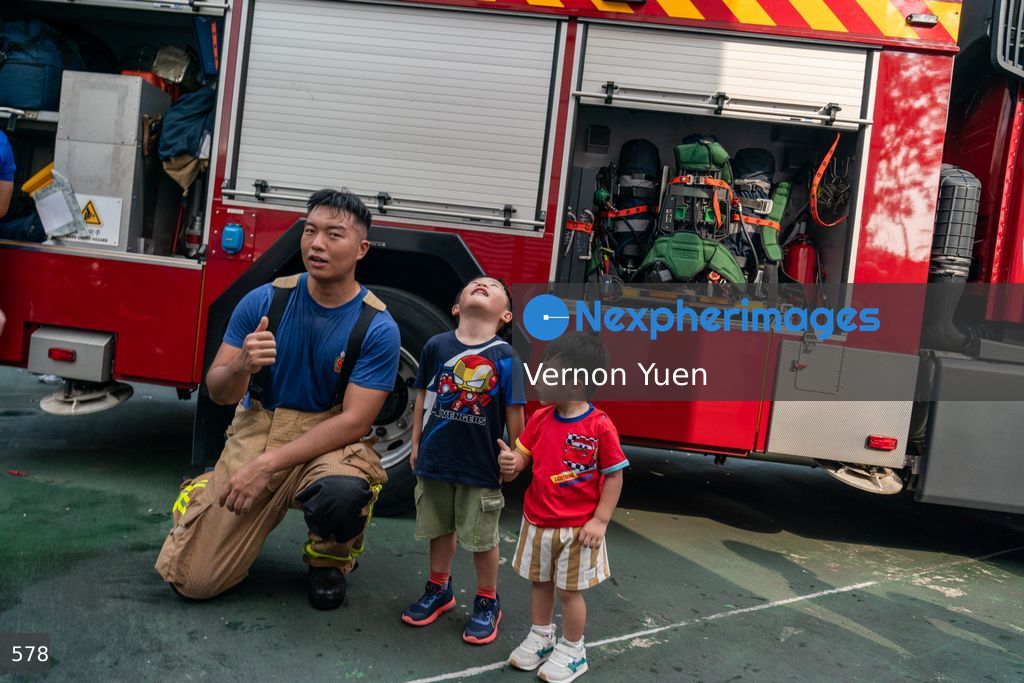 Hong Kong Fire Station Opening Day