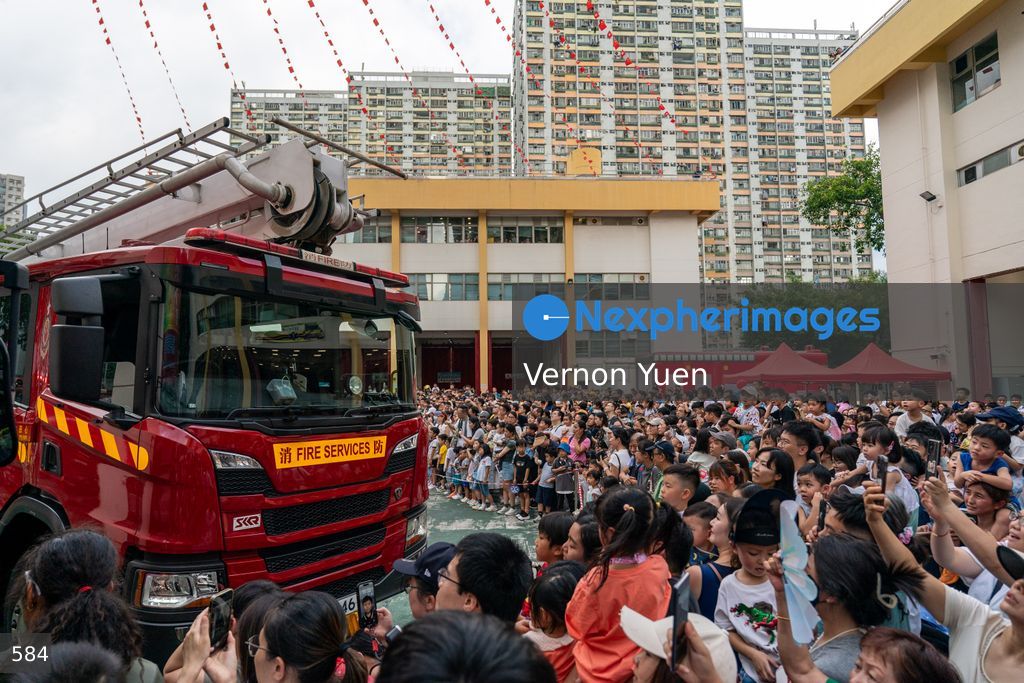 Hong Kong Fire Station Opening Day