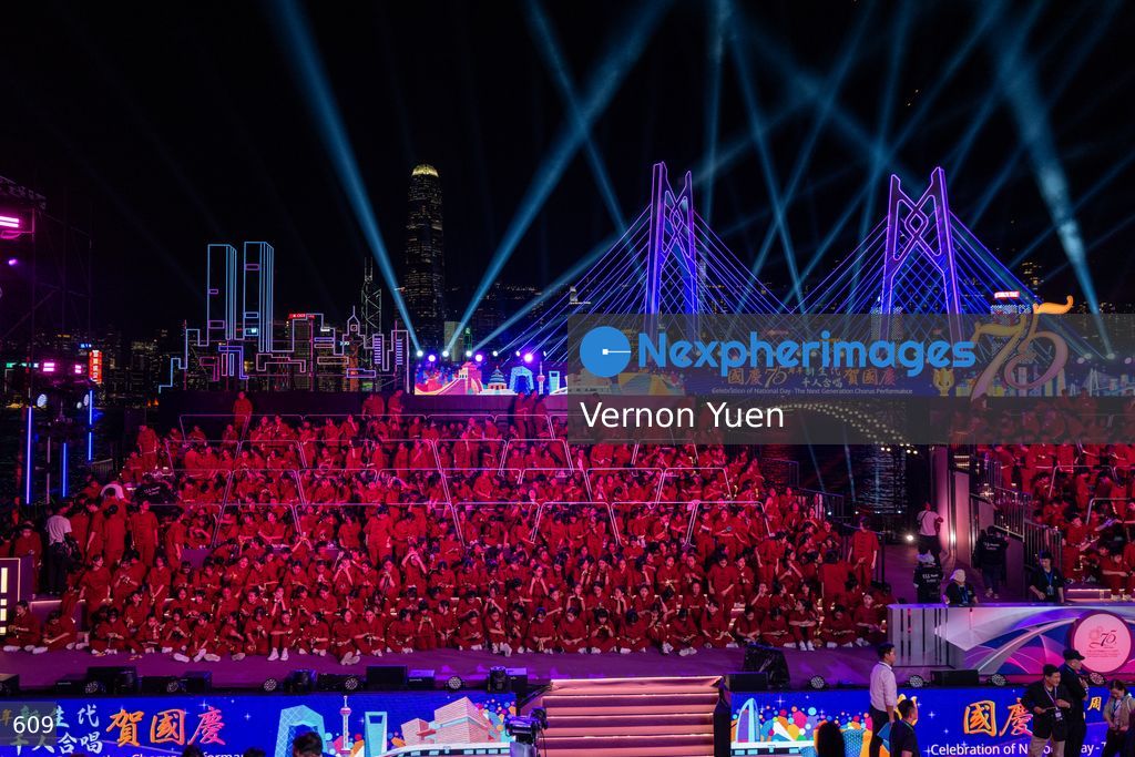 Hong Kong The Next Generation Chorus Performance to mark China National Day
