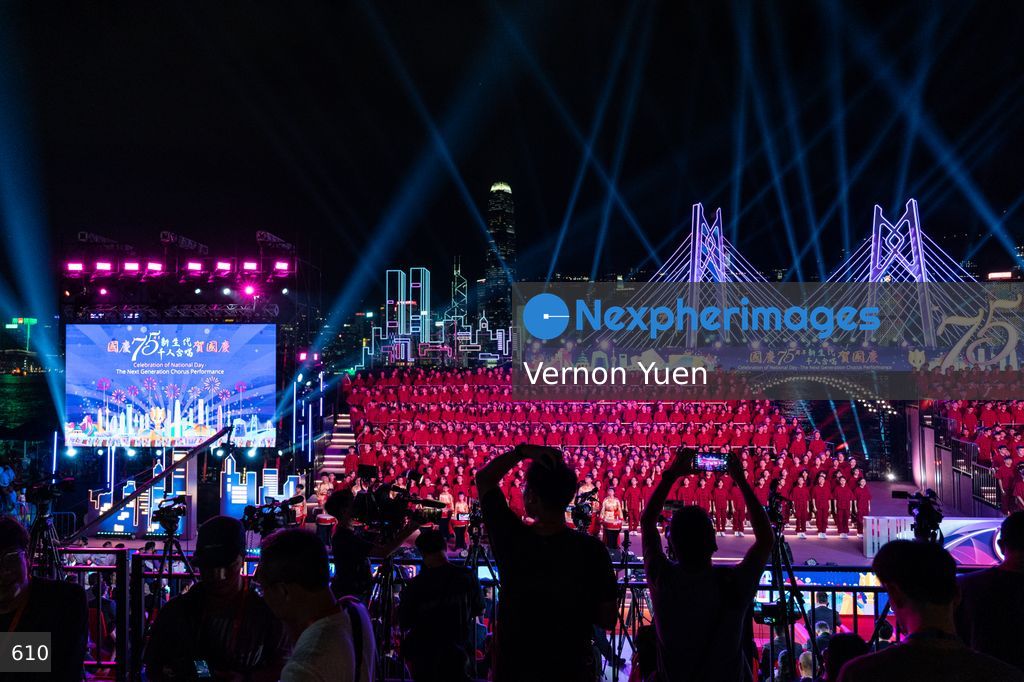 Hong Kong The Next Generation Chorus Performance to mark China National Day