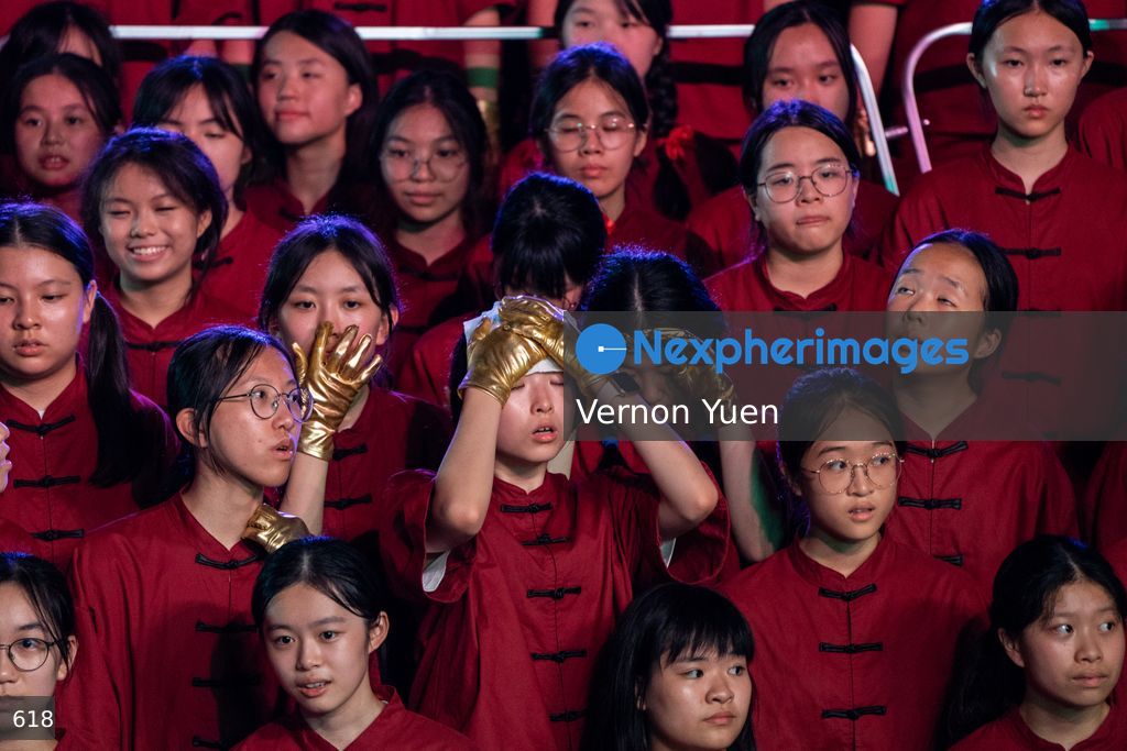 Hong Kong The Next Generation Chorus Performance to mark China National Day