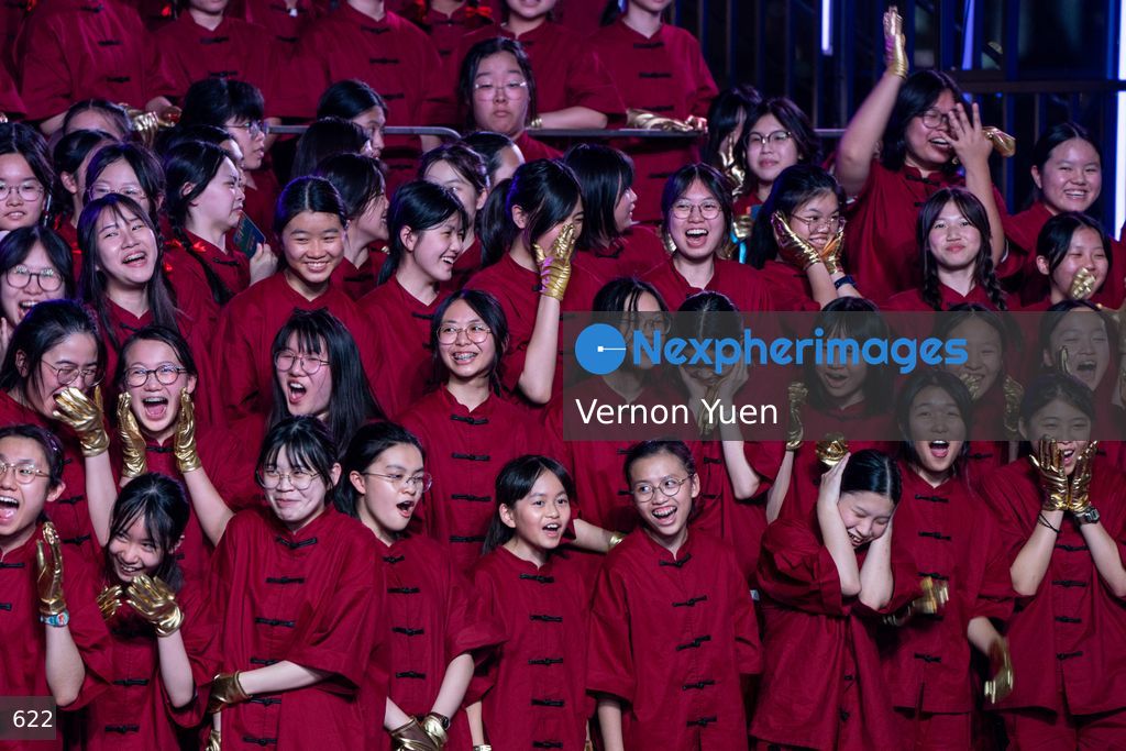 Hong Kong The Next Generation Chorus Performance to mark China National Day