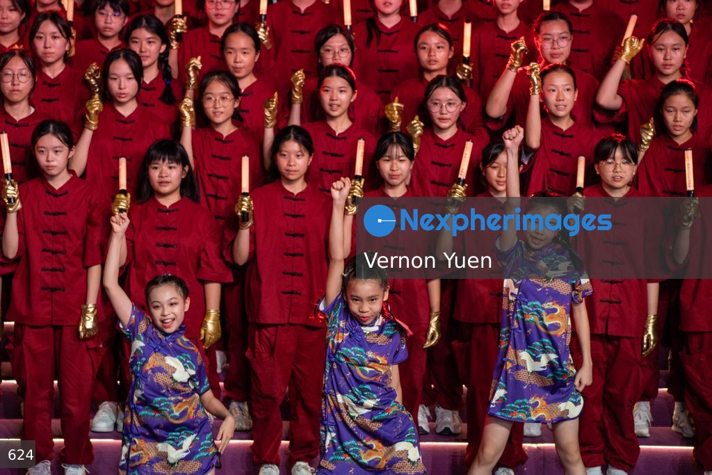 Hong Kong The Next Generation Chorus Performance to mark China National Day