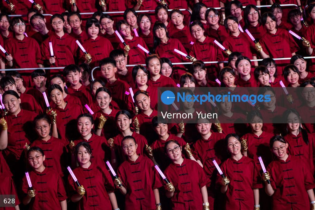 Hong Kong The Next Generation Chorus Performance to mark China National Day