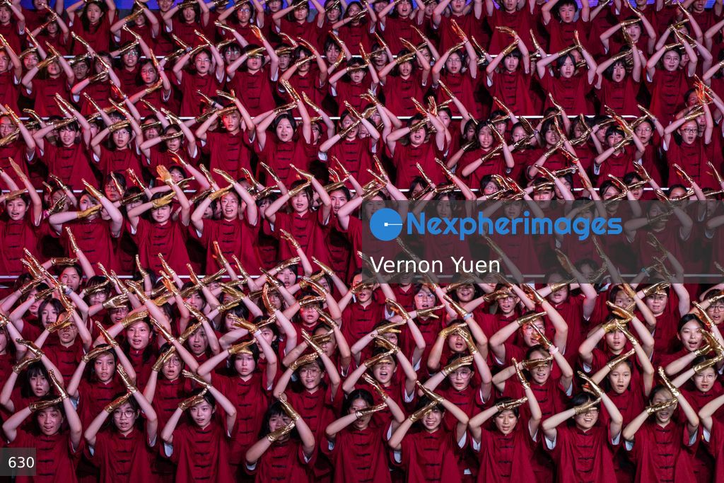 Hong Kong The Next Generation Chorus Performance to mark China National Day