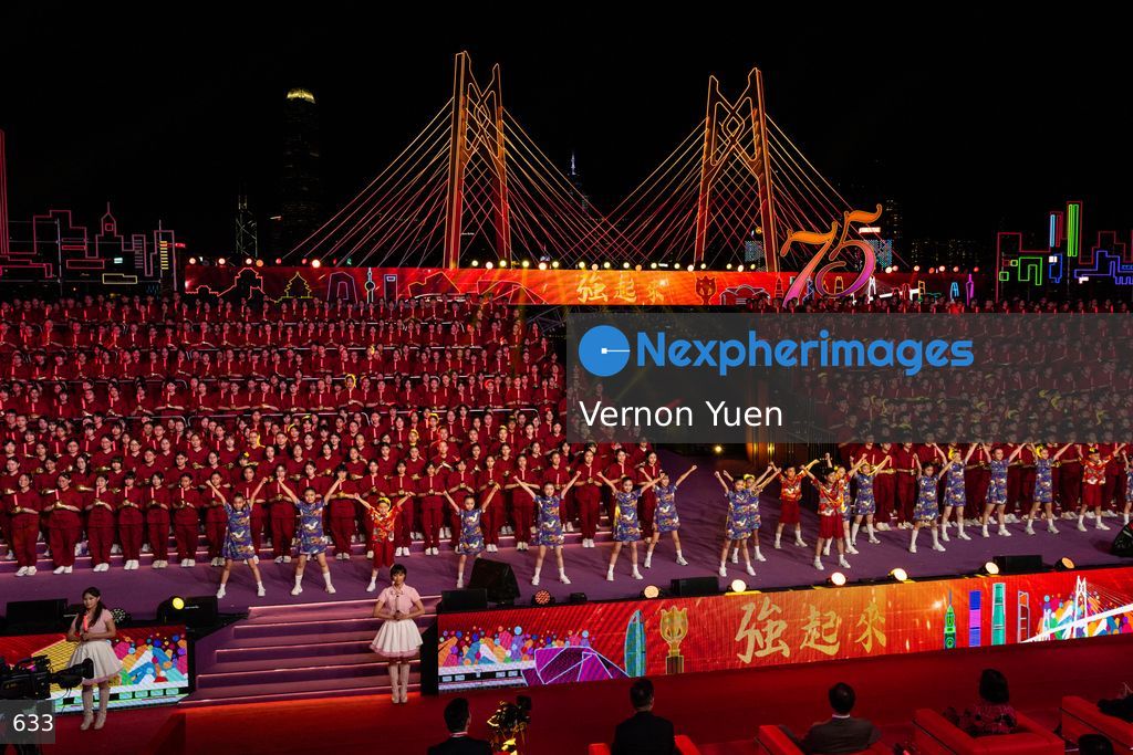 Hong Kong The Next Generation Chorus Performance to mark China National Day