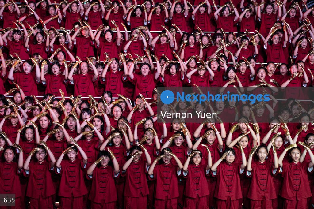 Hong Kong The Next Generation Chorus Performance to mark China National Day