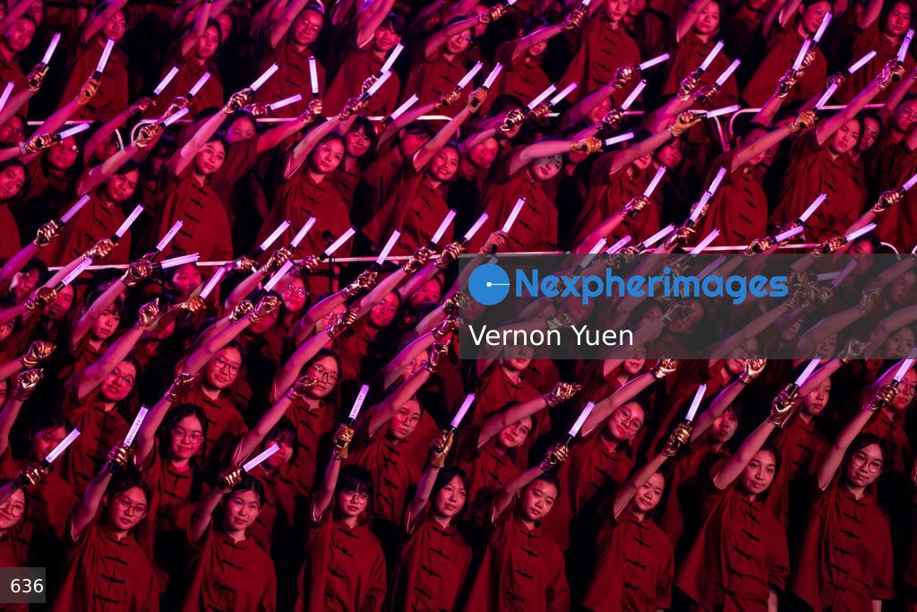 Hong Kong The Next Generation Chorus Performance to mark China National Day
