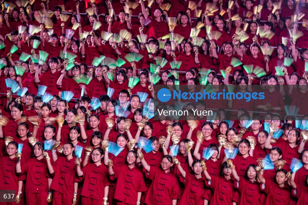 Hong Kong The Next Generation Chorus Performance to mark China National Day