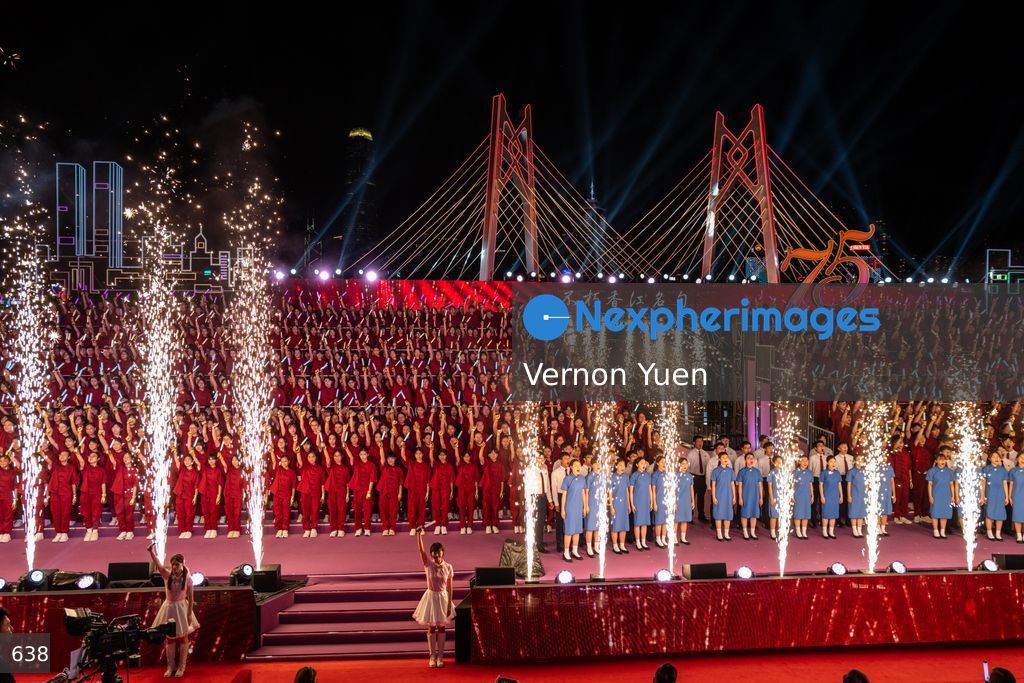 Hong Kong The Next Generation Chorus Performance to mark China National Day